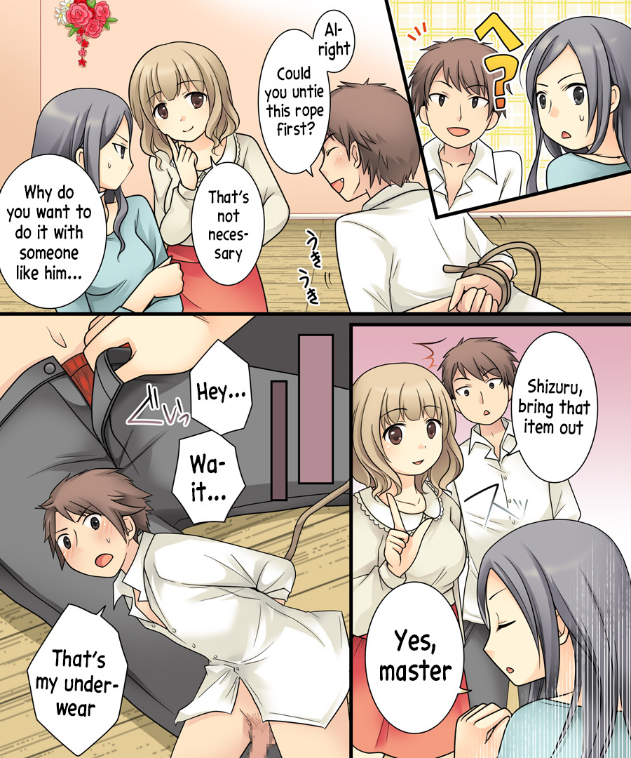 Hentai Manga Comic-I Wanted To Teach These Lesbians The Good Things About Boys But Ended Being Taught By Them Instead!?-Read-4